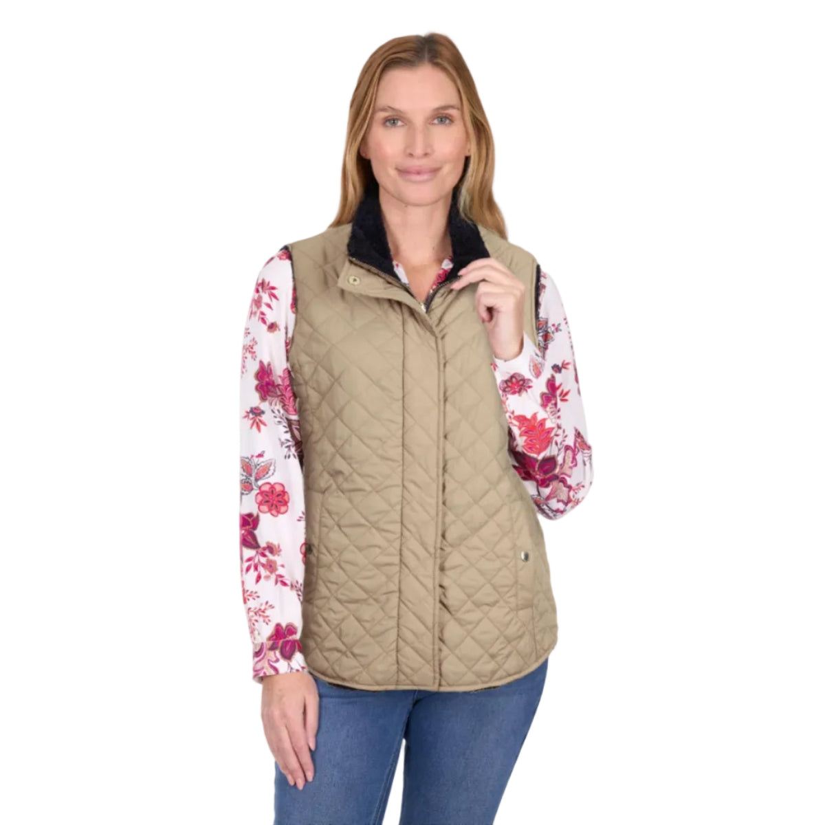 T6W2616058AstridRevVestFrontTan