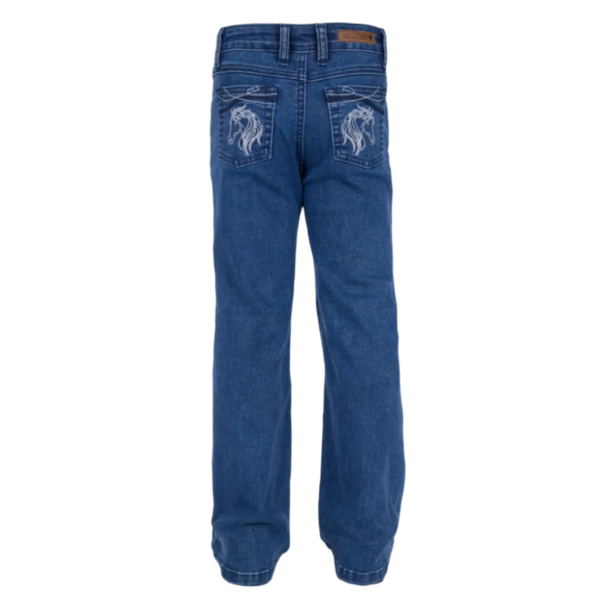 T6W5200143GirlsHeatherBootcutJeansBack