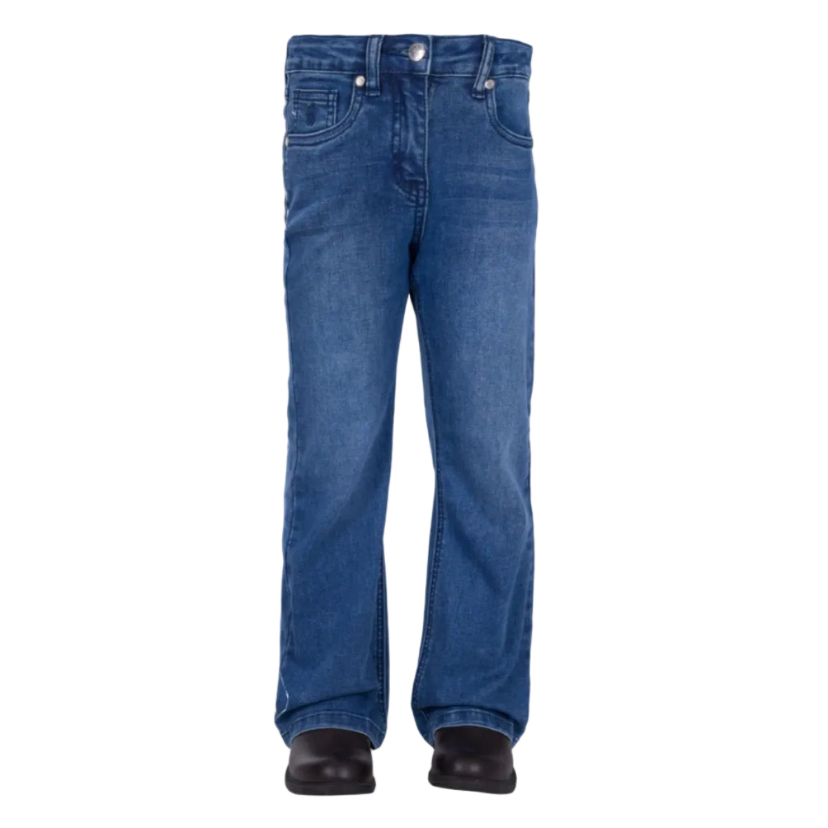 T6W5200143GirlsHeatherBootcutJeansFront