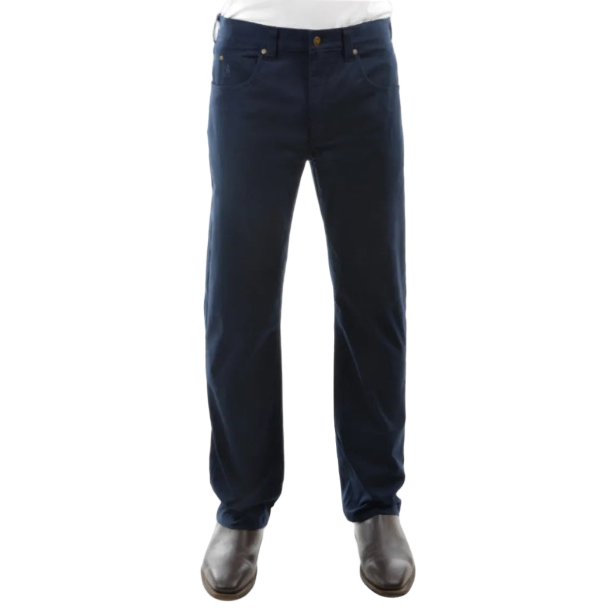 TCP1239007MensMoleskinTrousersNavy