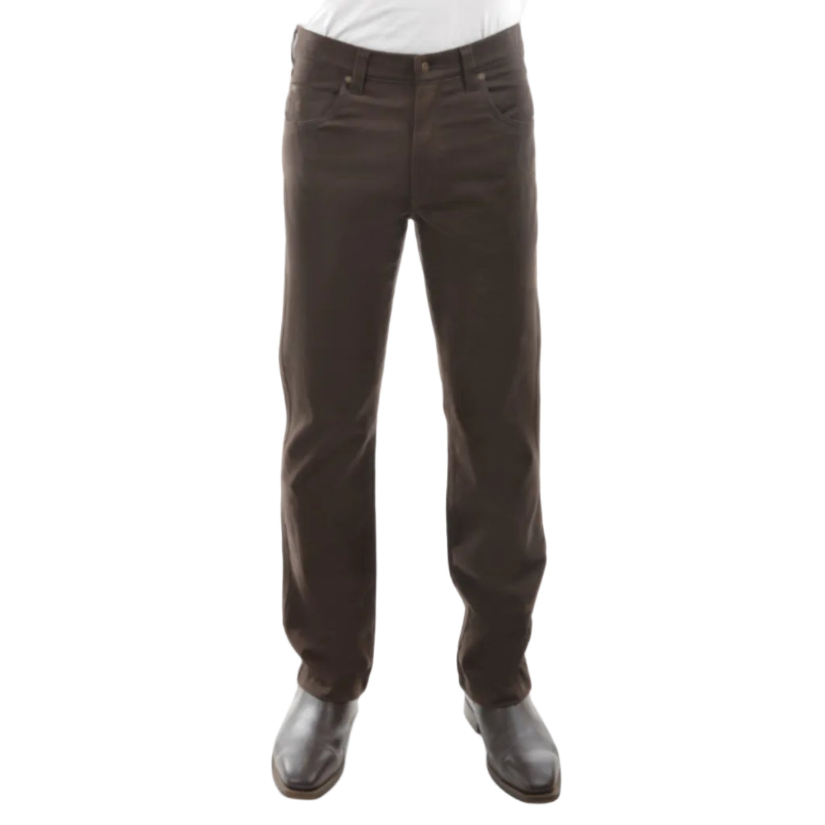 TCP1239007MensMoleskinTrousersRichBrown