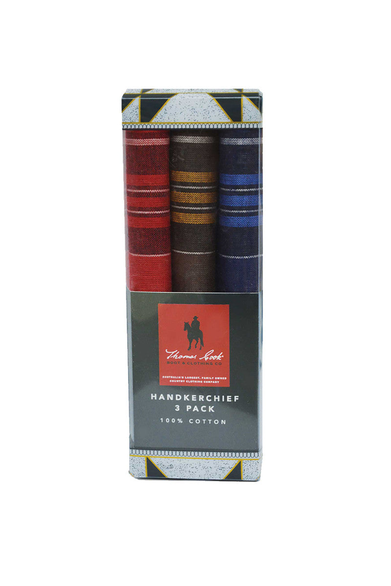 Handkerchief 3-Pack Multicolour