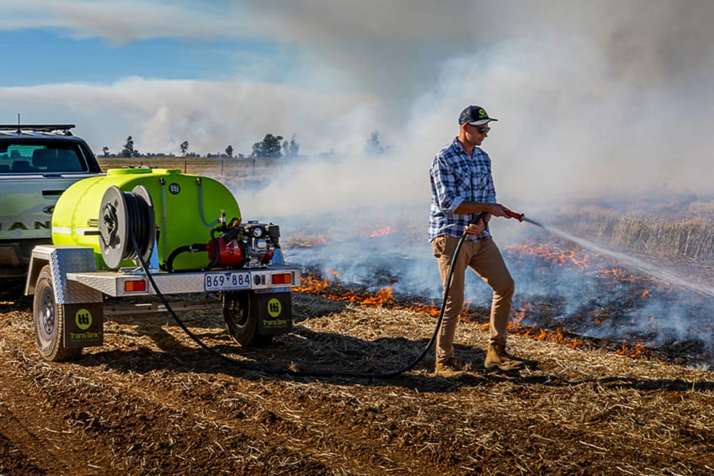 TTI FirePatrol Trailer Action