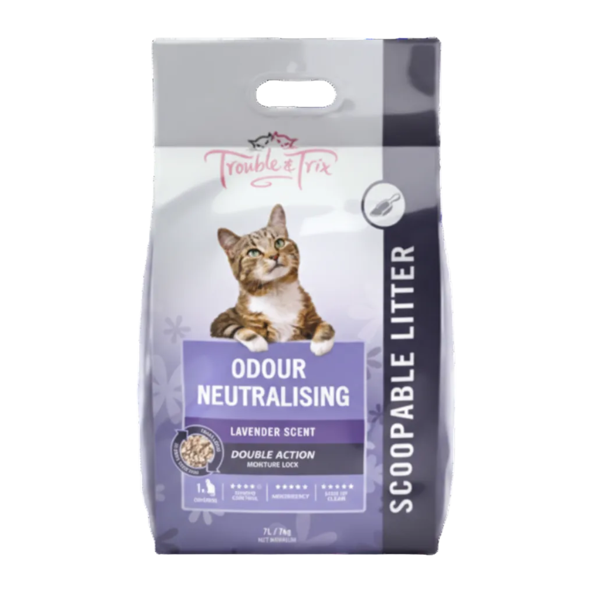 T&TClumpingOdourNeutralLavender15L