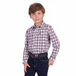 Thomas Cook Boy’s Jeff Check 2-Pocket Long Sleeve Shirt 