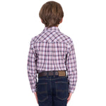 Thomas Cook Boy’s Jeff Check 2-Pocket Long Sleeve Shirt 1