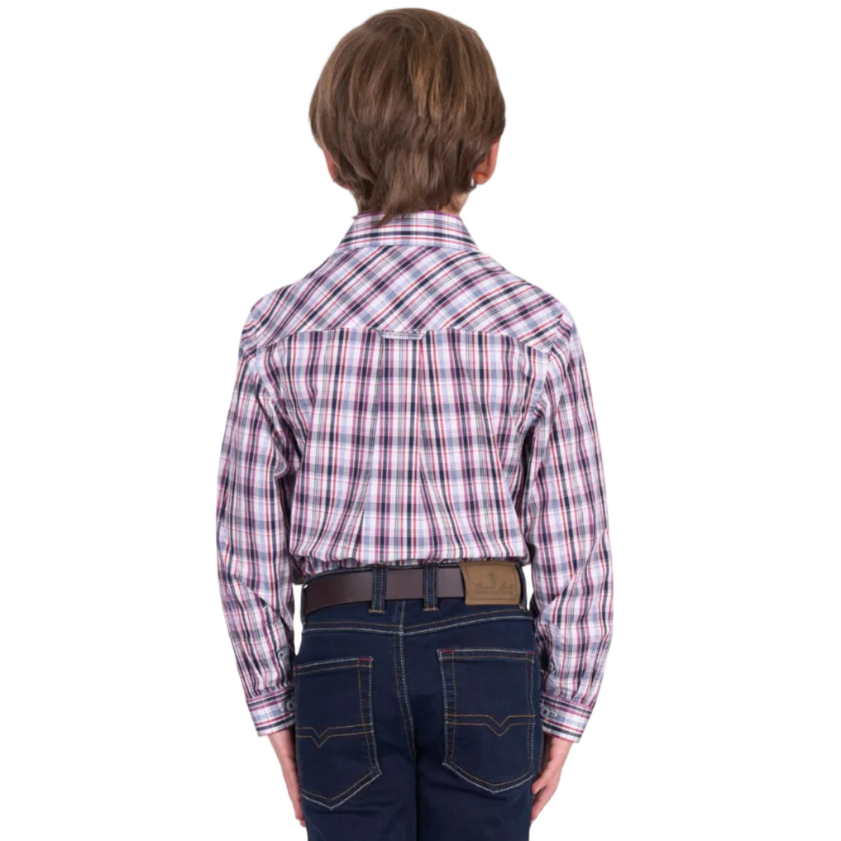 Thomas Cook Boy’s Jeff Check 2-Pocket Long Sleeve Shirt 1