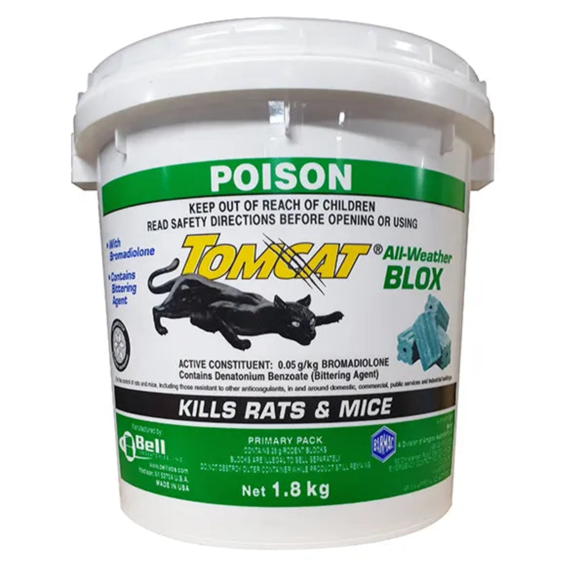 Tomcat All Weather Blox Green 1.8kg