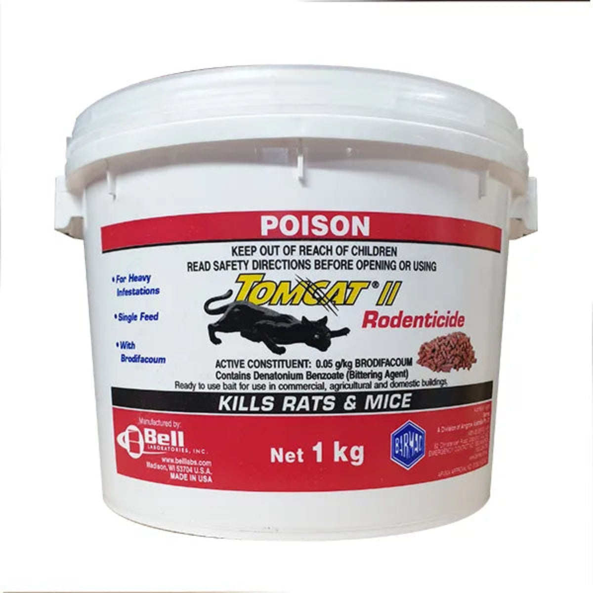 Tomcat II Pellets Red 1kg