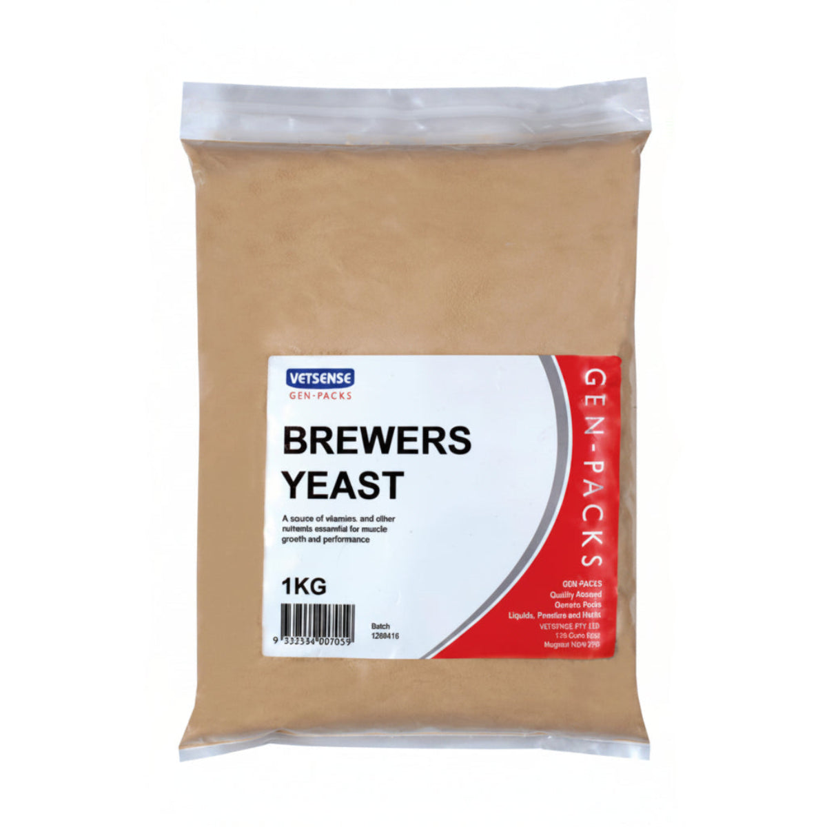 VetsenseBrewersYeast1kg