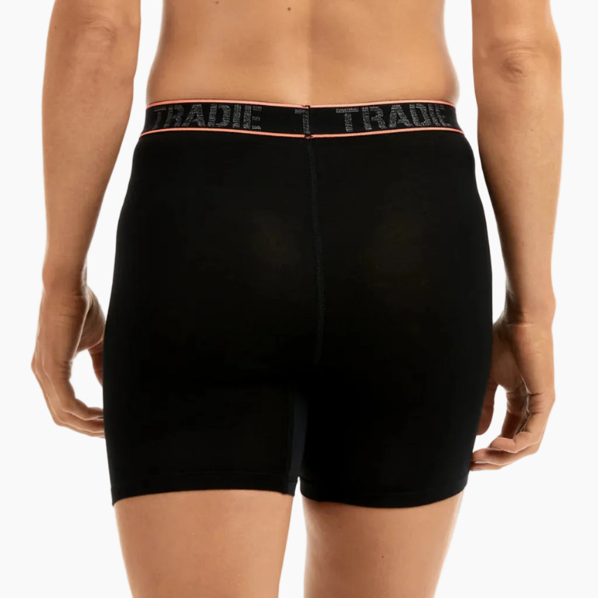 WJ4722SLBambooMidLegShortieBlackBack