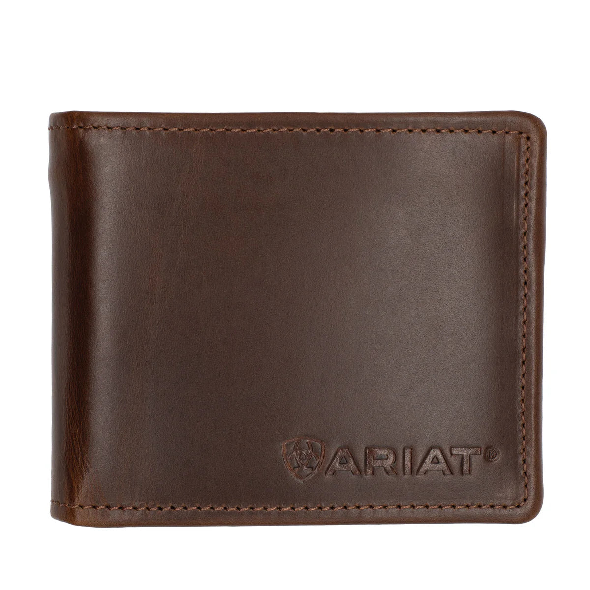 WLT2150AriatBi-FoldWalletRichBrownFront