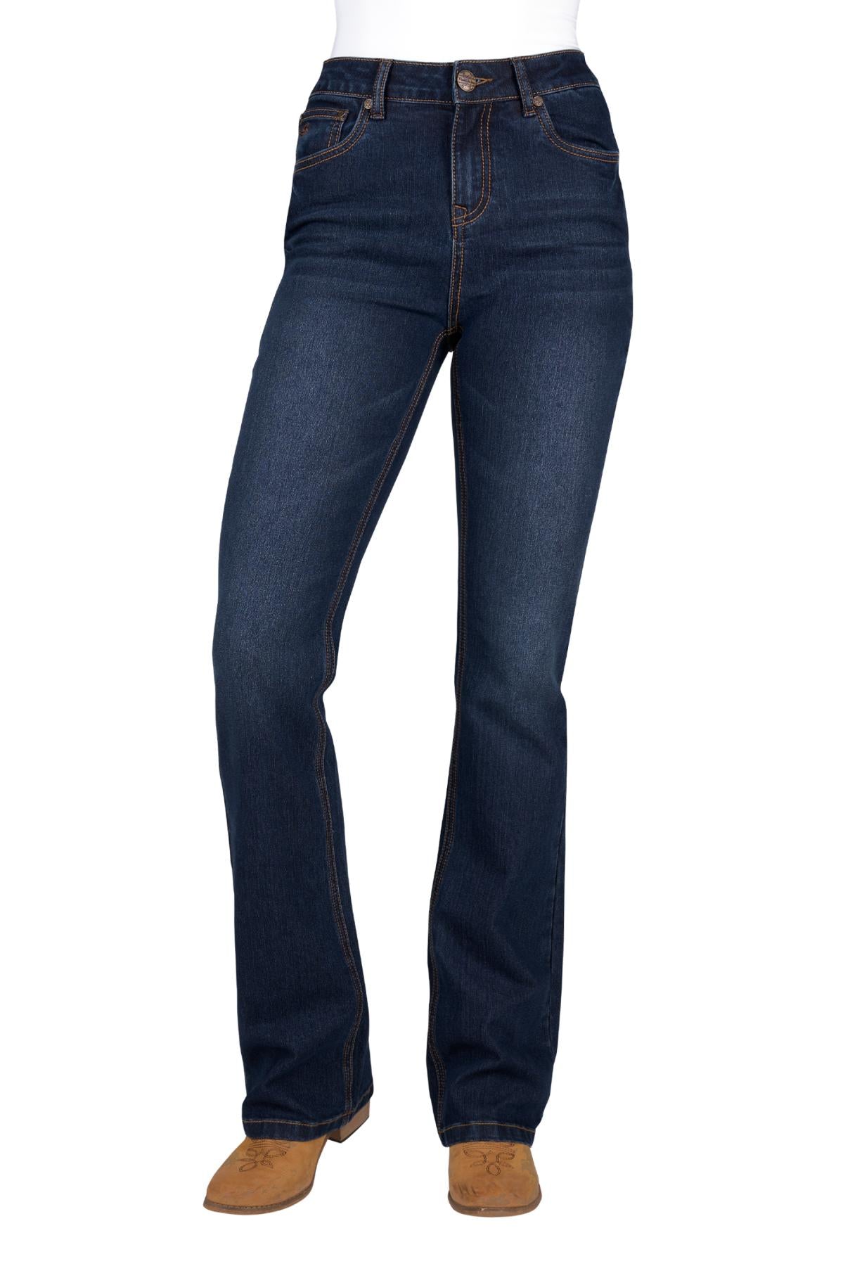 WOMEN'S SAM HIGH RISE BOOT CUT JEAN