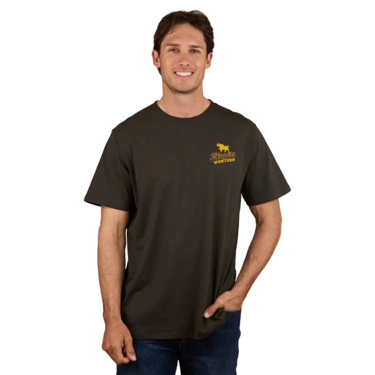 Wedge-TailTeeCharcoalFront