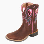 Womens9PinkTechX2ZipBoots