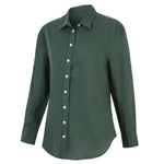 WomensFlorenceLinenShirtAlpine