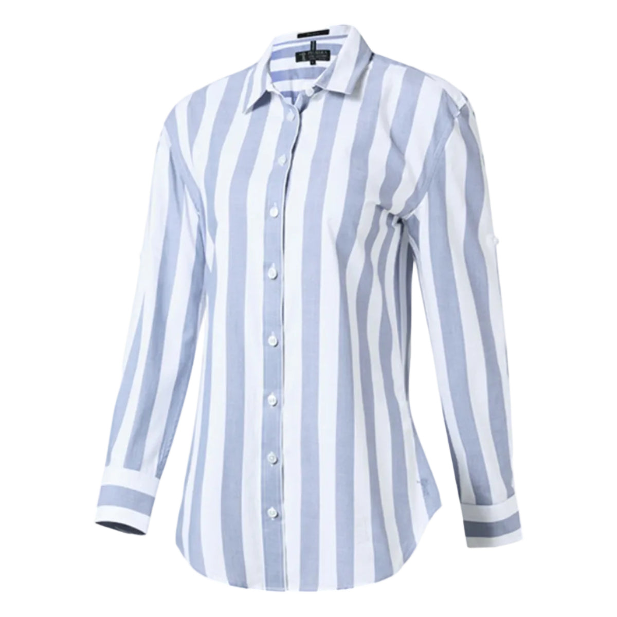 WomensJacquelinLSShirtChambrayWhite