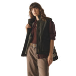 WomensJumbuckHeritageVestBrownFront