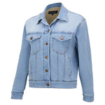 WomensLaurenSherpaJacketRMPC165LightIndigo