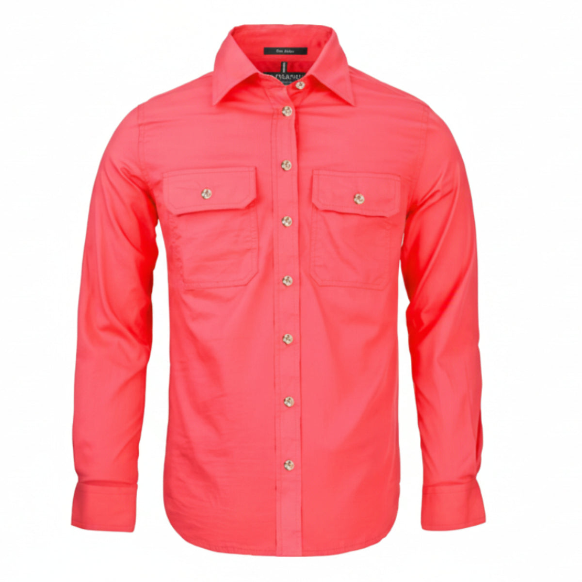 WomensOpenFrontLLShirtWatermelon