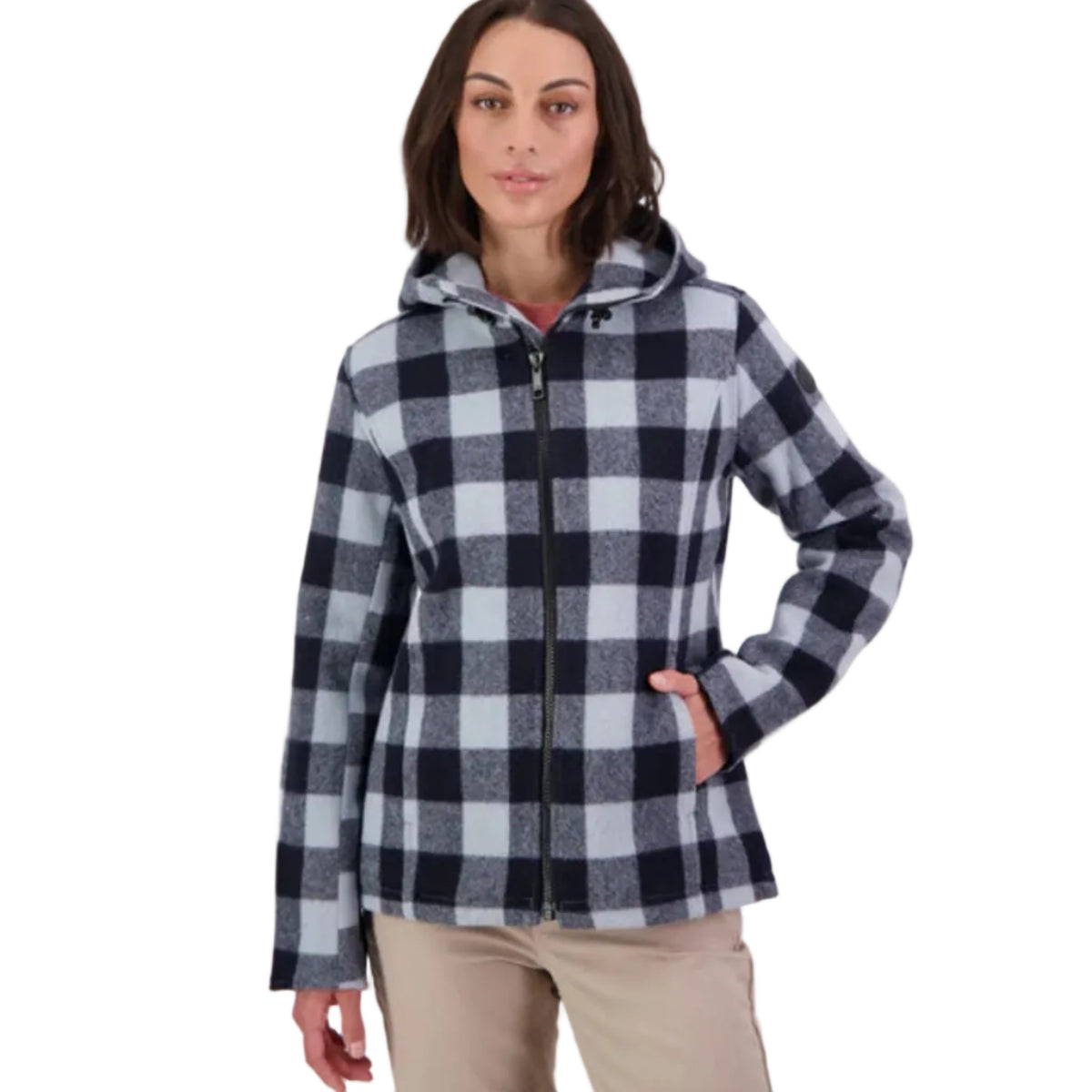WomensSeattleHoodieMistyCheck
