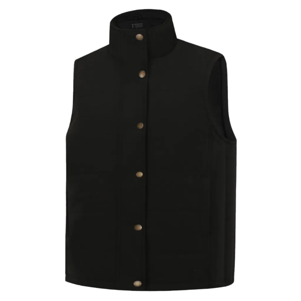 WomensVestRMPC054BlackFront