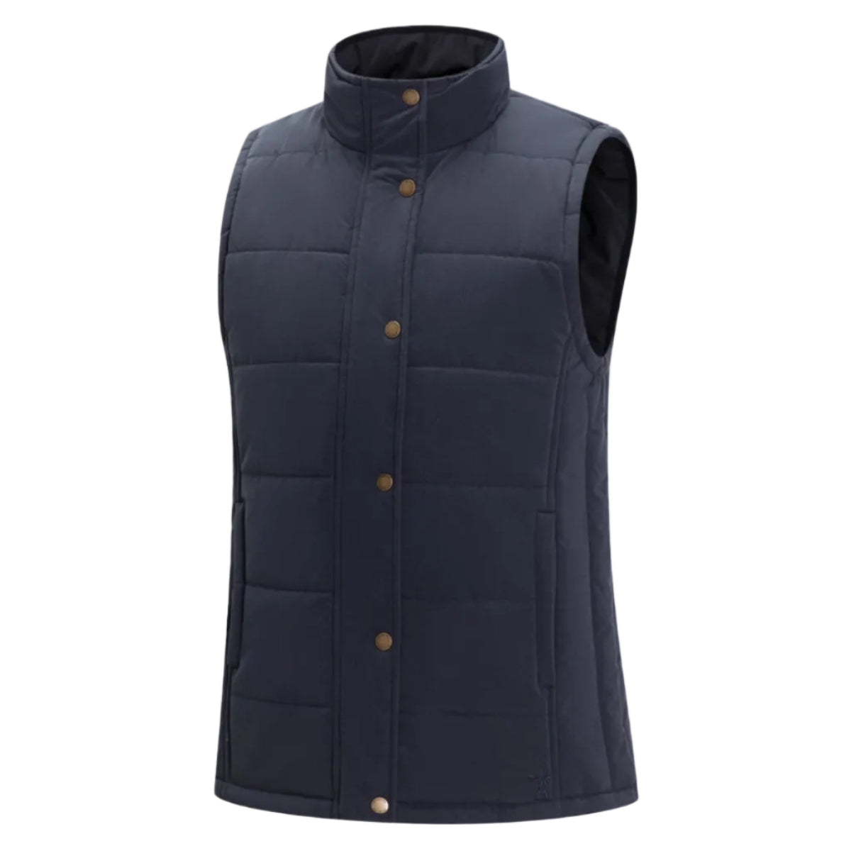 WomensVestRMPC054NavyFront