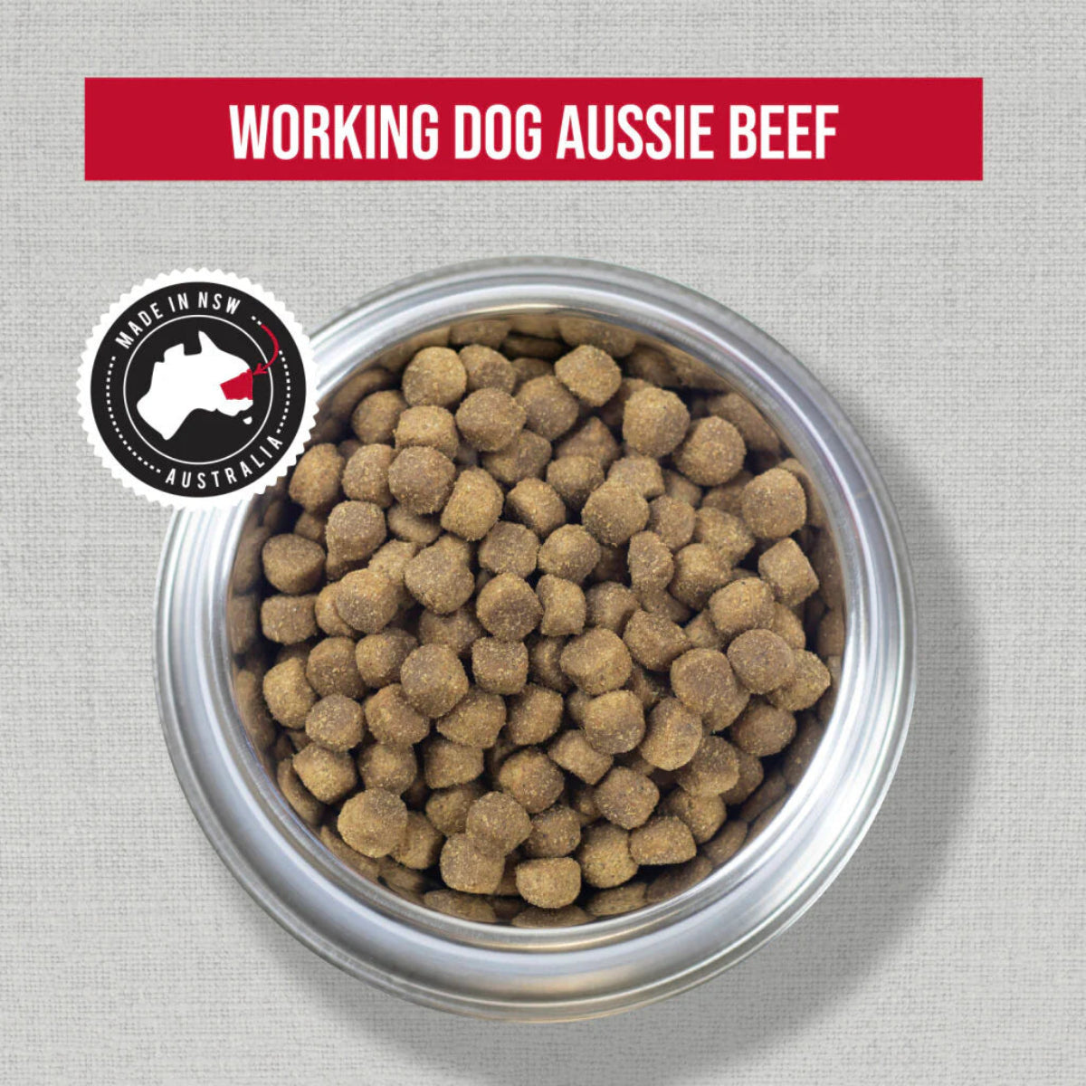 Working Dog Beef Kibble