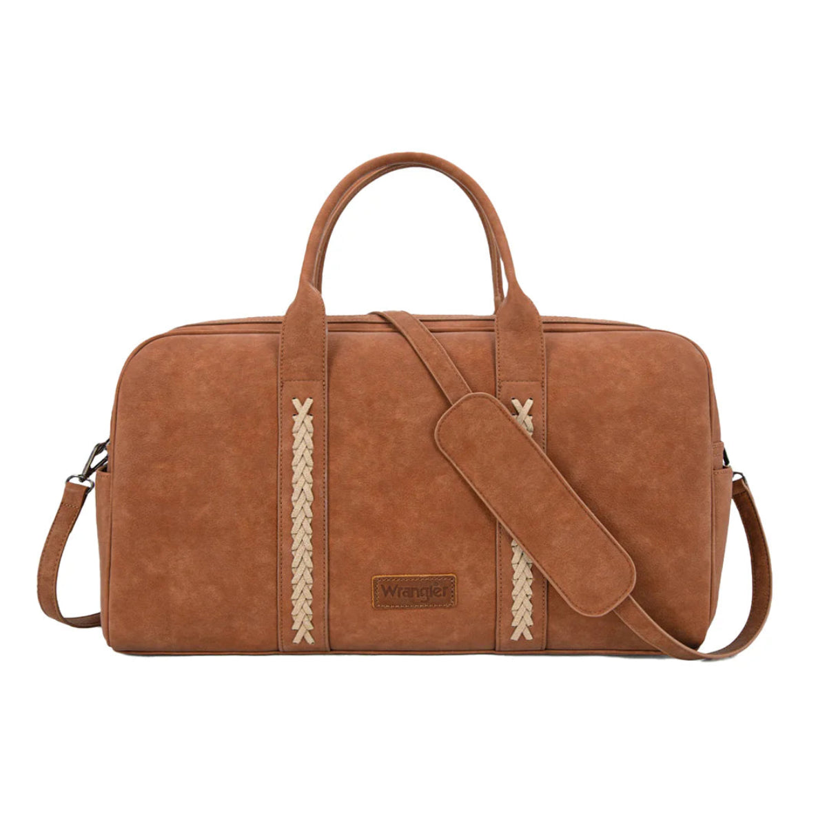 WranglerWhipstitchDuffleBagFront