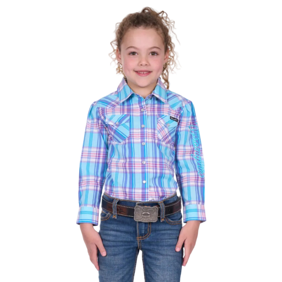 X5S5127431EmilyCheckLSShirtBlue