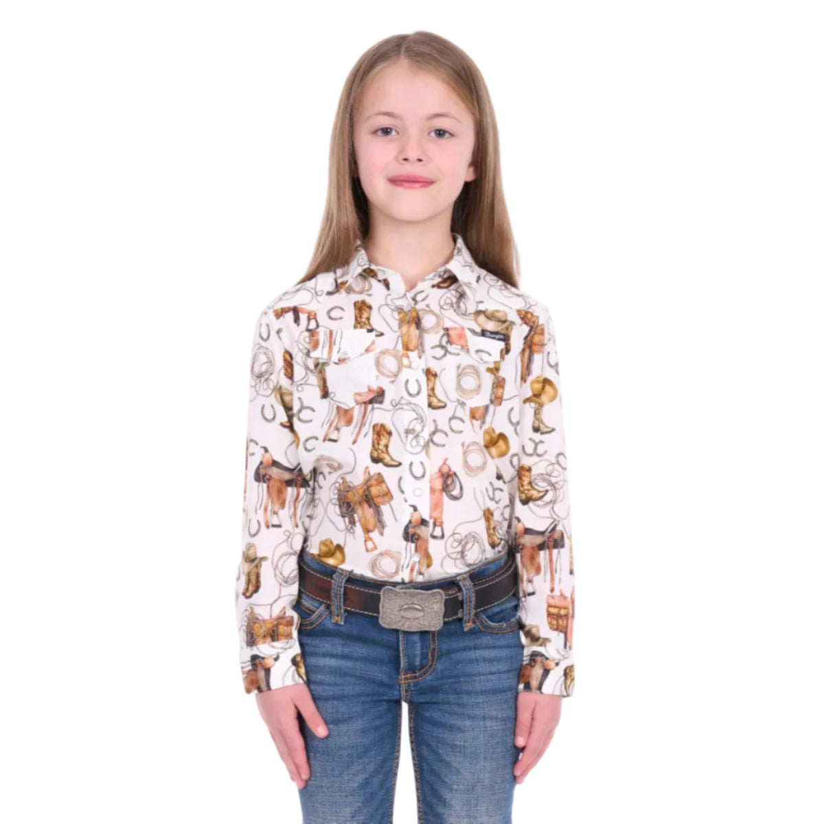 X6W5129558GirlsMarilynLSShirtFront
