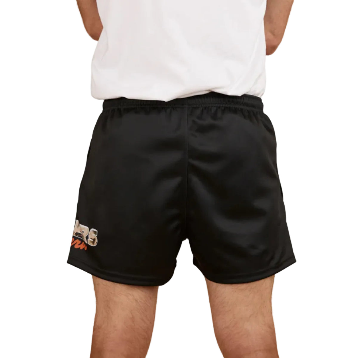 YardedFootyShortBlackBack