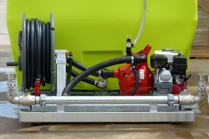 AquaPath 4000L   Slip on with Honda 65HP and 1 12+quot Davey Pump