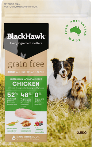 Black Hawk  Adult dog grain free chicken 15kg 