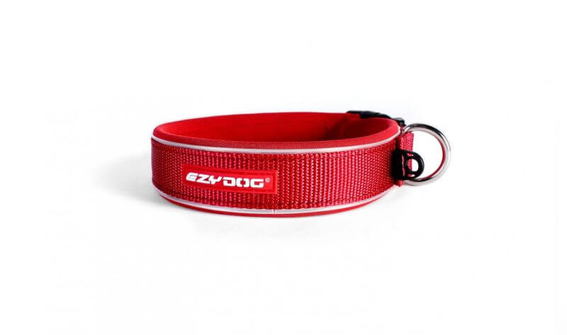 Ezy Dog Collar  Classic Red medium 