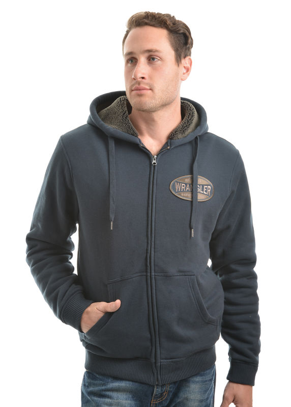 Wrangler Men's Lance Zip Up Hoodie | Bacchus Marsh Farm Supplies