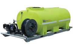 TTi - AquaPath 2000L - Skid-Mounted Water Cart with Honda GX200 & 36m Hose R