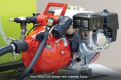 1 TTi   AquaPath 2000L   Slip on with Honda 65HP and 1+quot Davey Pump