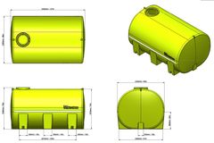 1 TTi   AquaTrans Tank 10000L   20 Year Warranty