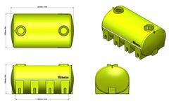 1 TTi   AquaTrans Tank 15000L   20 Year Warranty