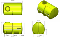 1 TTi   AquaTrans Tank 4000L   20 Year Warranty