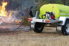 1 TTi   FirePatrol15 1000L   Unbraked Trailer