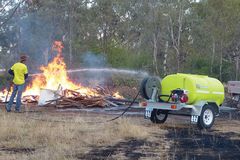 1 TTi   FirePatrol15 1000L   Unbraked Trailer