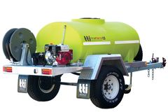 TTi - FirePatrol15 1200L - Water Cart Trailer with Honda GX200; 36m Hose Reel