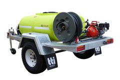 TTi - FirePatrol15 800L - Water Cart Trailer with Honda GX200; 36m Hose Reel