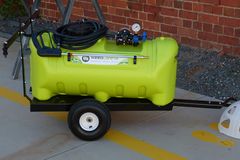 1 TTi   WeedControl 55L   Trailer Sprayer 83Lmin with 2m Boom