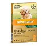 Advocate   GREEN SMALL DOGS UNDER 4KG 3 PACK