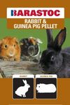 A pelleted feed for supplementary feeding pet rabbits and guinea pigs.