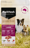Black Hawk Adult dog grain free lamb 15kg 