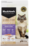 Black Hawk Feline Grain Free Duck & Fish 1.2kg 